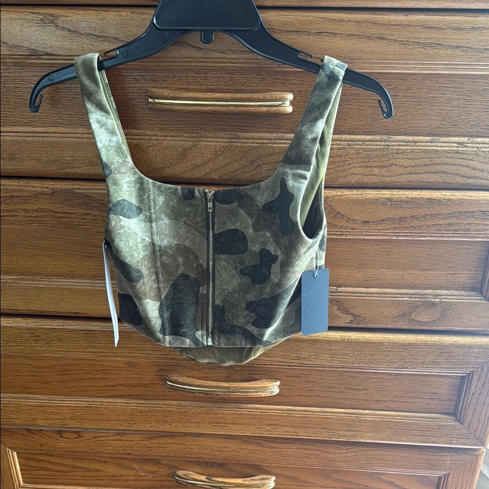 Camouflage Crop Top